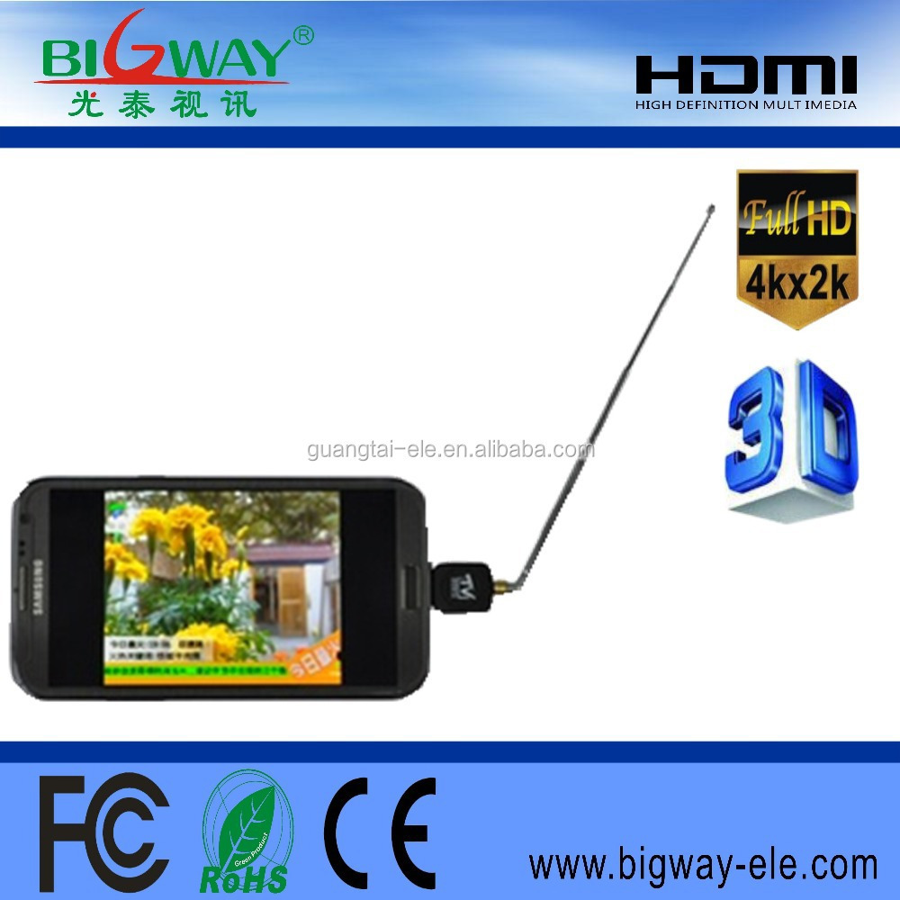 Micro USB Satellite TV Receiver Portable DVB-T for Android System