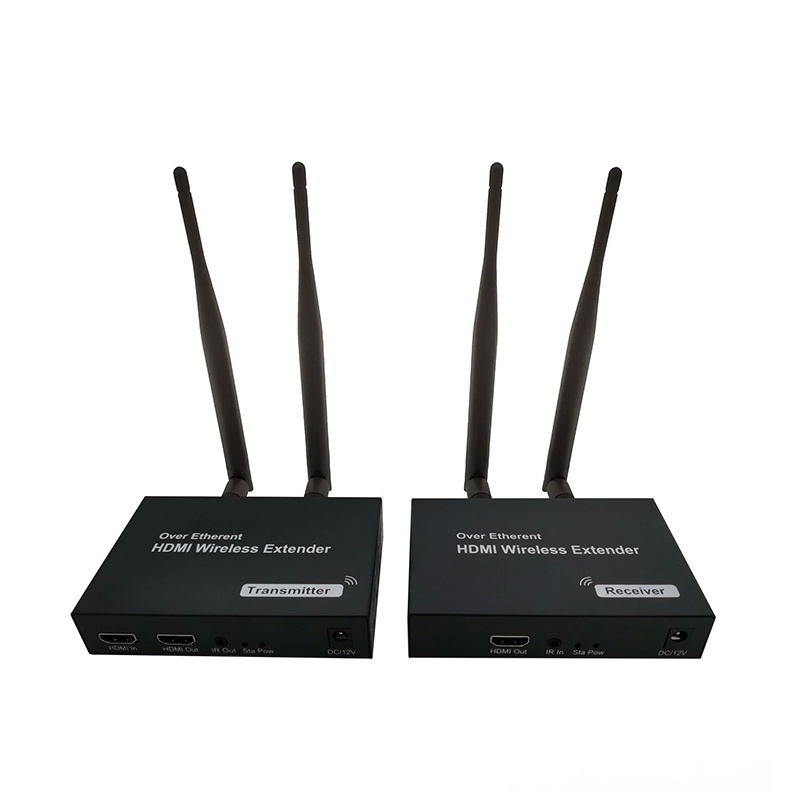 Wireless HDMI Sender Receiver 200M Wireless Transmission 2.4G 5G 1080P Wifi Wireless HDMI Extender PC to TV