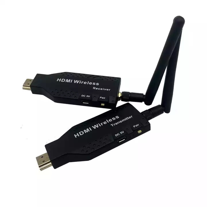 wireless hdmi extender Plug and Play 50M Wireless HDMI Transmitter and Receiver 1080P HD 5G Wifi for Laptop to TV