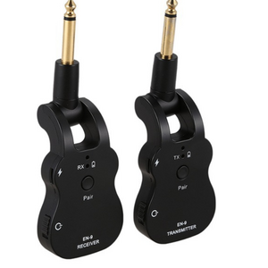 Updated Best Quality Wireless Guitar System 2.4G Guitar Transmitter Receiver For Electric Guitar Bass music instrument pickup CE