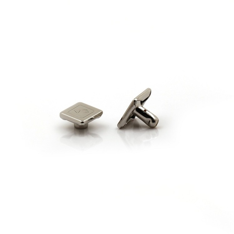 Rivets supplier small round shape stud 6mm cap diameter iron single head metal bag rivet