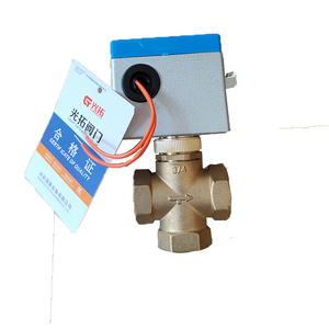 3/4 inch electric globe valve for fan coil unit