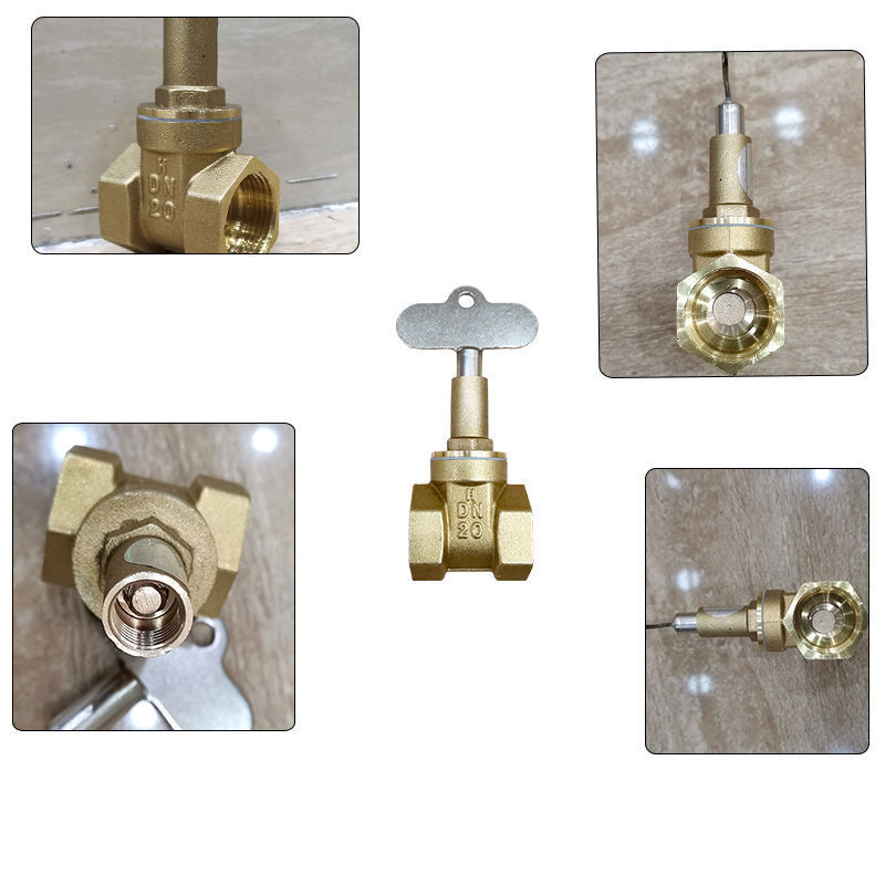 China HPB59-1 DN15 2 Inch Stop Gate Valve NPT Brass Stop Gate Valve for Water Heater