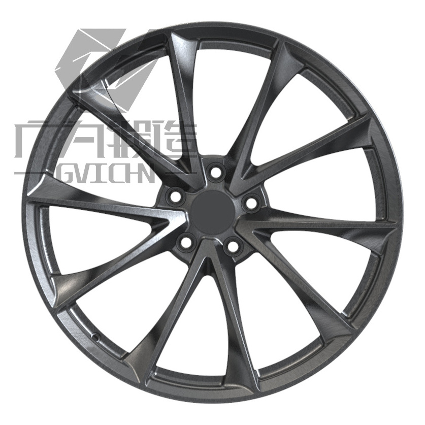 GVICHN 17 18 19 20 21 22 23 24 Inch wheel Aluminum Alloy Split five Spoke Wheel Rims with high performance custom car wheels