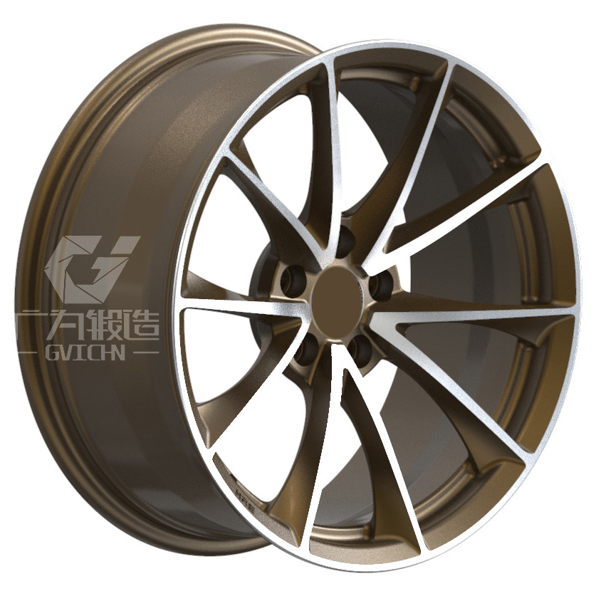 GVICHN 17 18 19 20 21 22 23 24 Inch wheel Aluminum Alloy Split five Spoke Wheel Rims with high performance custom car wheels