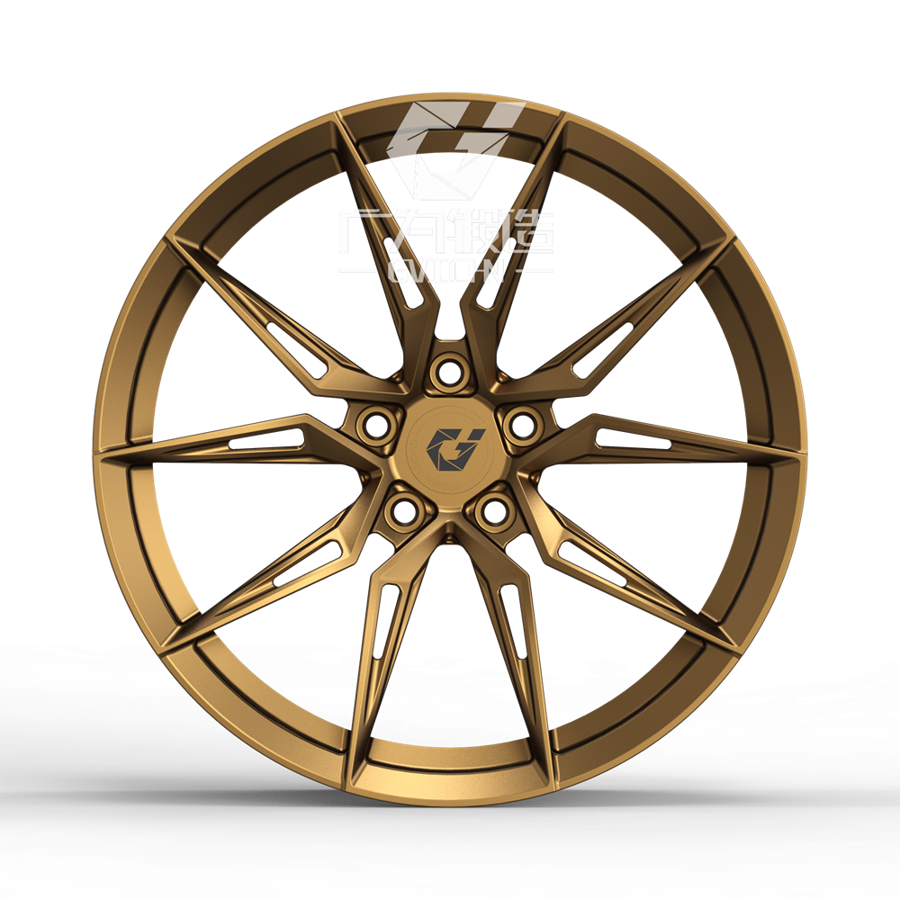 GVICHN DESIGN G36 split five spoke Car Parts Alloy Wheel Rim Aluminum T6061-T6 Forged Wheels Monoblock custom car wheels