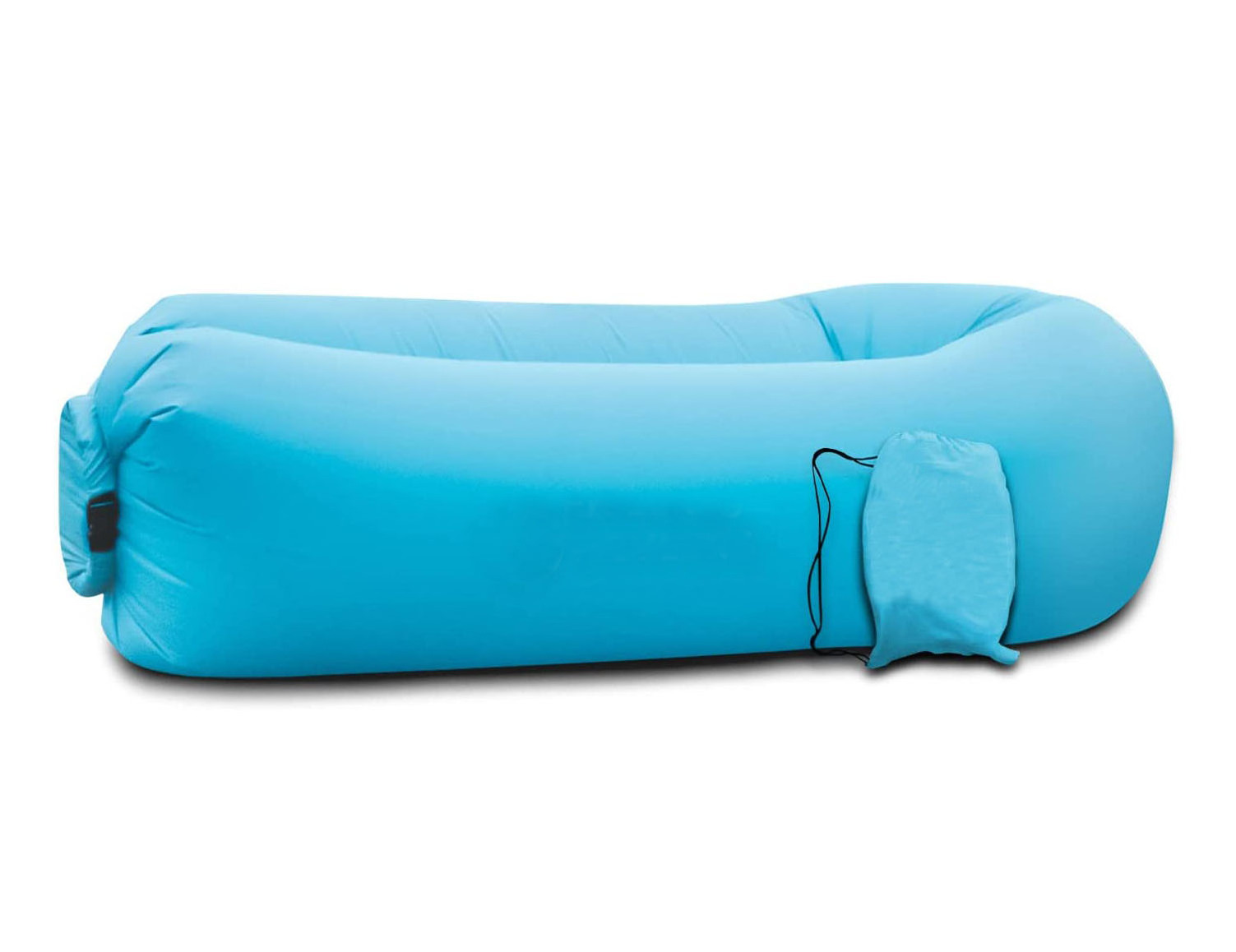 Inflatable Lounger Air Sofa Perfect for Beach Chair Camping Chairs or Portable Hammock and Includes Travel Bag Pouch and Pockets