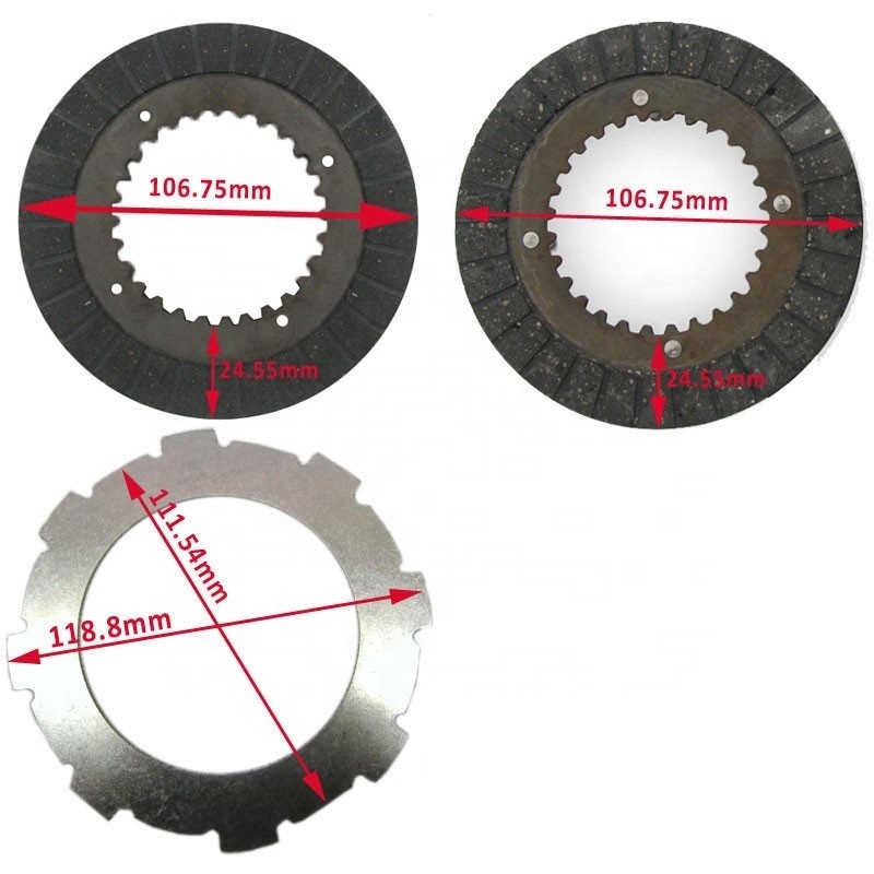 pedal karting adult Kart Clutch Disc Karting Clutch Disc/Plate GX160/GX200/GX270/GX390