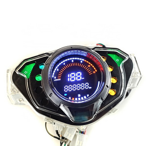 Motorcycle Meter Digital Speedometer for WAVE125X Philippines RUSI SL125 Scooter Speedometer Speed Meter