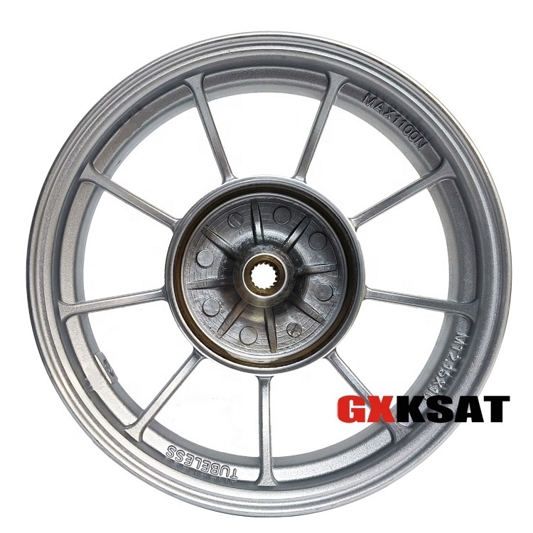 Motorcycle Parts Accessories Scooter Body Systems Aluminum Rear  Wheel Rim 10 Inches 2.15 Fit For Jog