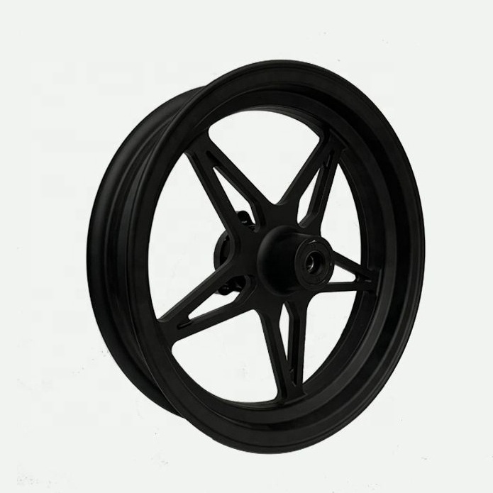 Motorcycle Parts Accessories Scooter Body Systems Aluminum Front Wheel Rim 12 Inches 2.50 With Flange