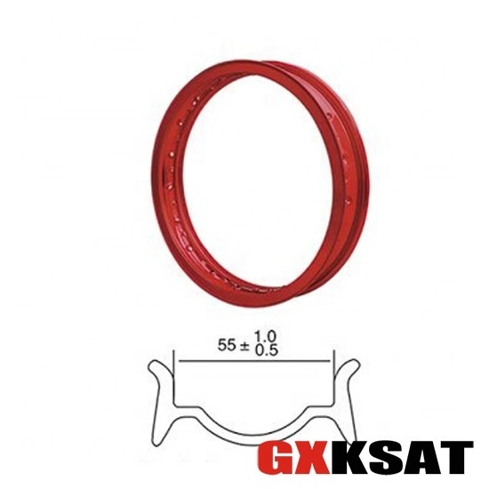 Motorcycle Parts Accessories Scooter Body System Rim Aluminium Alloy H 2.15*17 18 Fit For 3.5 Tyre Match 90/90