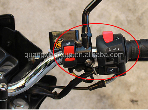 Motorcycle Modify Parts Handle Switch XRM Colorful Headlight Horn Start Turn Signal Function