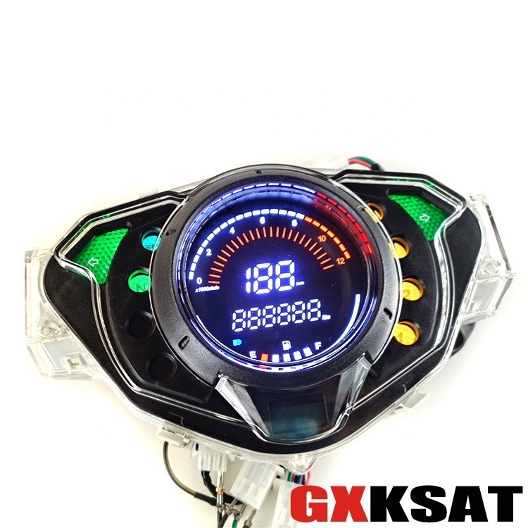 Motorcycle Meter Digital Speedometer for WAVE125X Philippines RUSI SL125 Scooter Speedometer Speed Meter