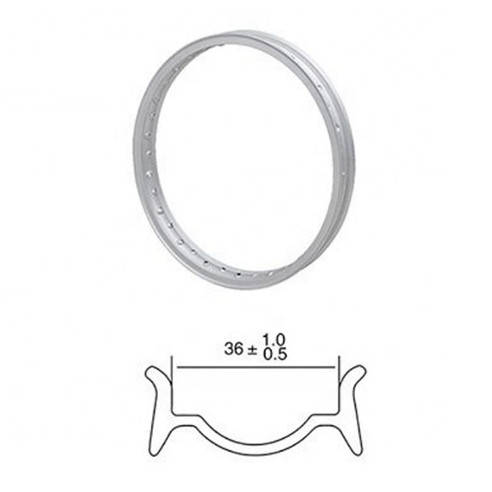 Motorcycle Parts Accessories Scooter Body System Rim Aluminium Alloy H 1.4*17 18 19 Fit For 2.5 Tyre Match 2.75