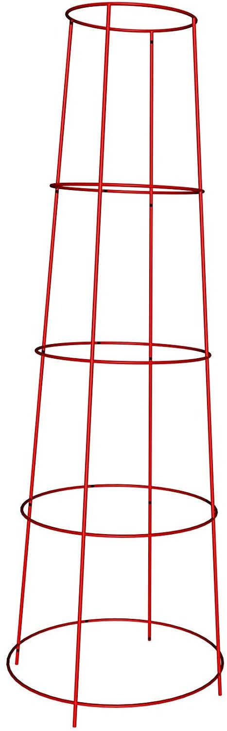 Factory Price Galvanized Wire Frame Cone Inverted Tomato Support Cage Home Garden Accessories Not Support for Protecting Plants