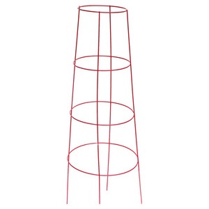 Factory Price Galvanized Wire Frame Cone Inverted Tomato Support Cage Home Garden Accessories Not Support for Protecting Plants