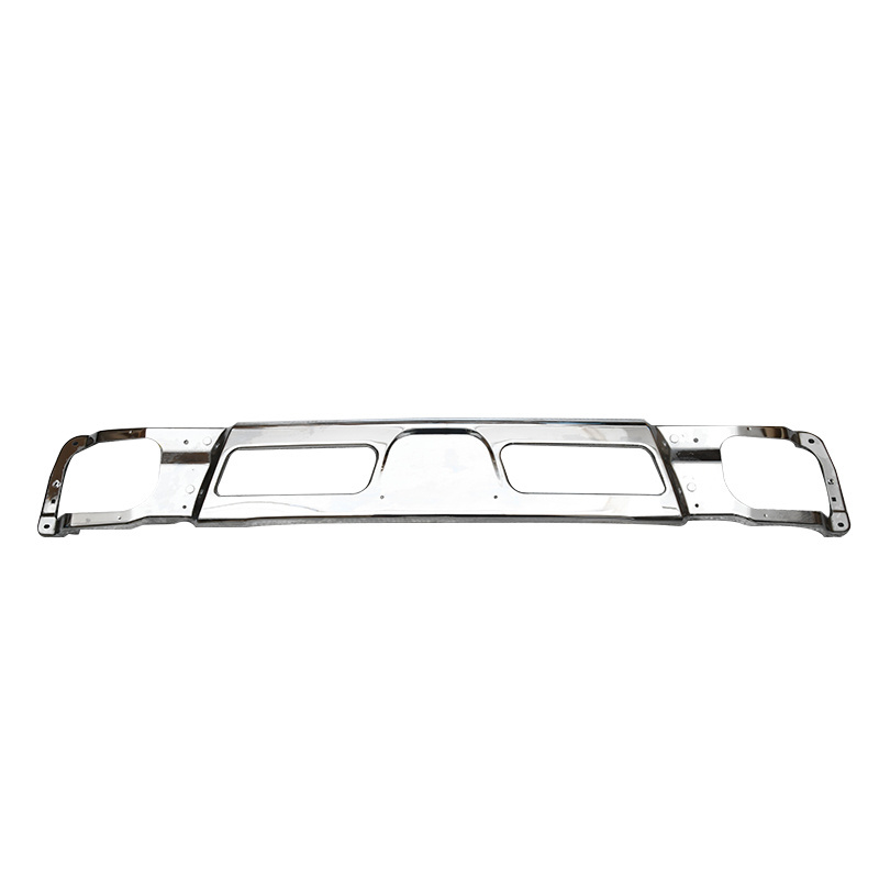 Factory Direct Sale Chrome Upper Front Bumper Protector For Fuso Canter 2010 Wide Truck Spare Parts