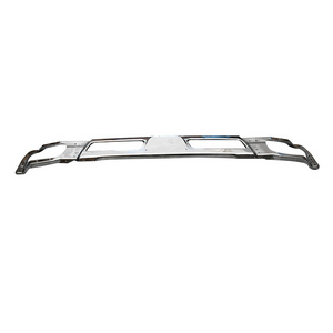 Factory Direct Sale Chrome Upper Front Bumper Protector For Fuso Canter 2010 Wide Truck Spare Parts