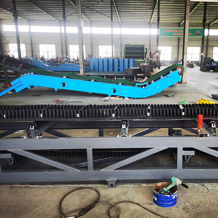 L arge angle inclining side wall pvc belt conveyor conveyor for stone