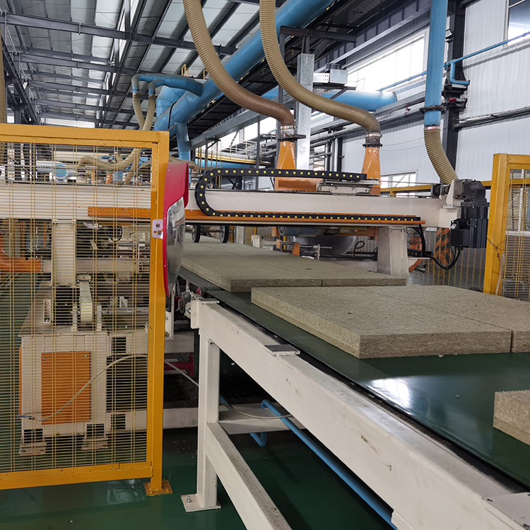 Rock Wool blanket Production Line Mineral fiber board making machine Basalt Wool sheet plant