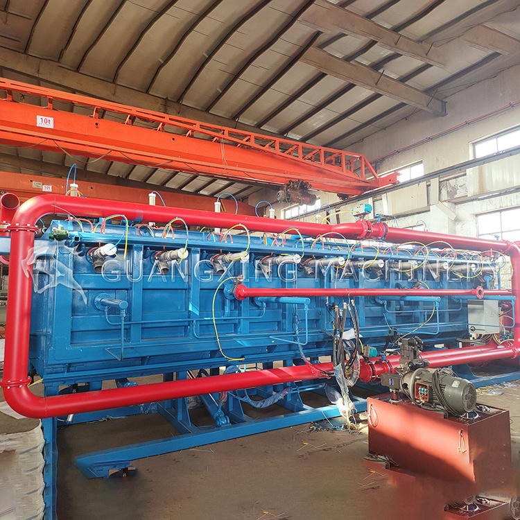 EPS Polystyrene Concrete Block Molding Machine EPS Block Production Line With Vacuum