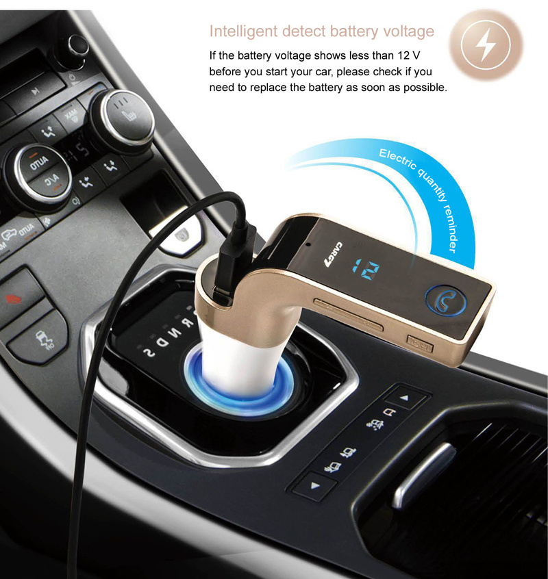 GXYKIT USB TF AUX Bluetooth Fast Car Charge Car Audio MP3 Player car g7 modulator fm transmitter bluetooth charger