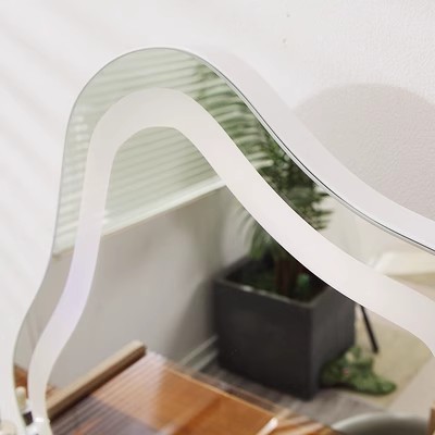 Cloud Shape Shining CE Bathroom LED Smart Simple European Sensing Hotel Led Desktop Vanity Mirror