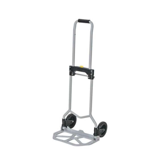 60kg aluminum rust-proof two wheel factory custom portable folding steel luggage cart garden cart