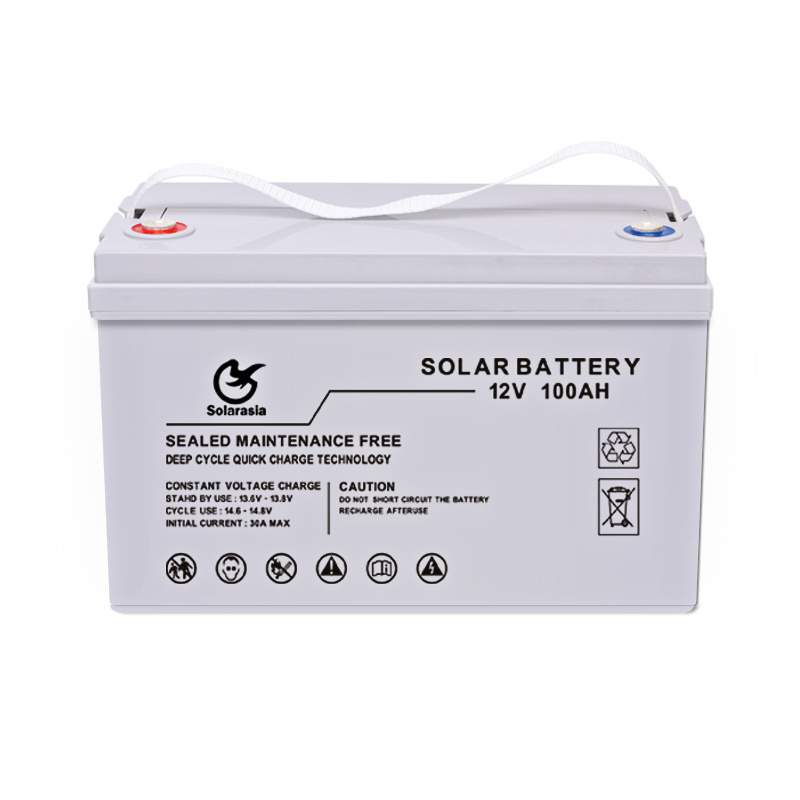 Solar 12V GEL Battery in 100AH 200AH 250AH For Solar Panel Battery System