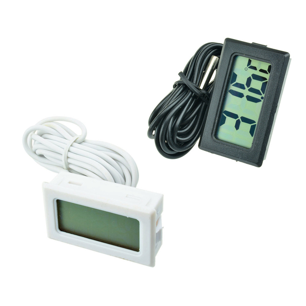 TPM-10 LCD Digital Temperature Meter For Freezer Indoor Outdoor Thermometer Aquarium Electronic Thermometer Display Refrigerator