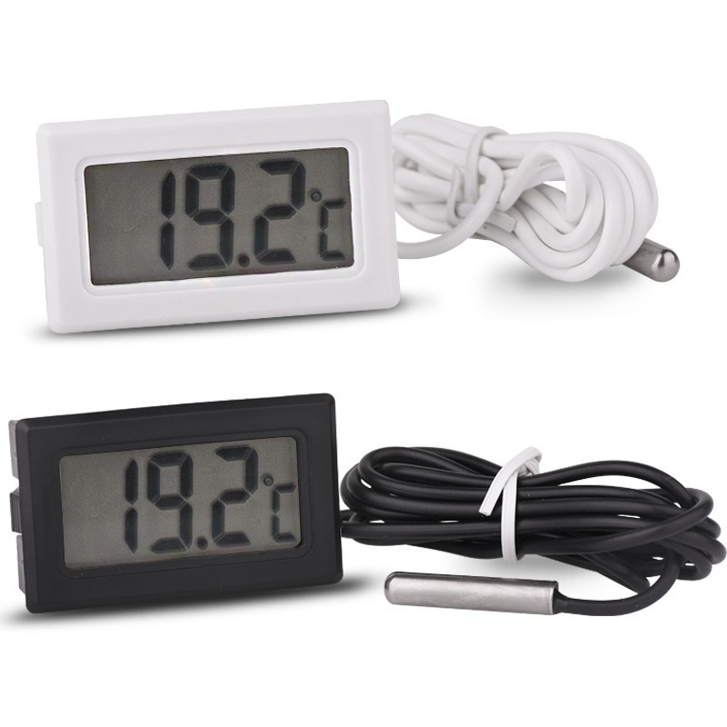 TPM-10 LCD Digital Temperature Meter For Freezer Indoor Outdoor Thermometer Aquarium Electronic Thermometer Display Refrigerator