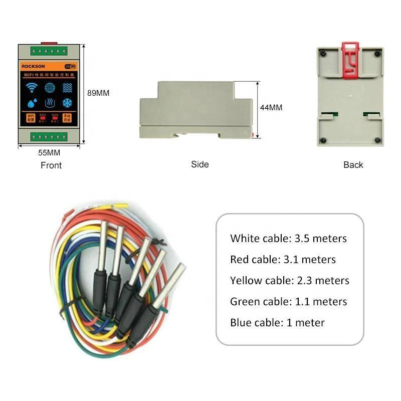 water supply replenishment pumping and drainage liquid level controller WIFI mobile app remote water level alarm switch