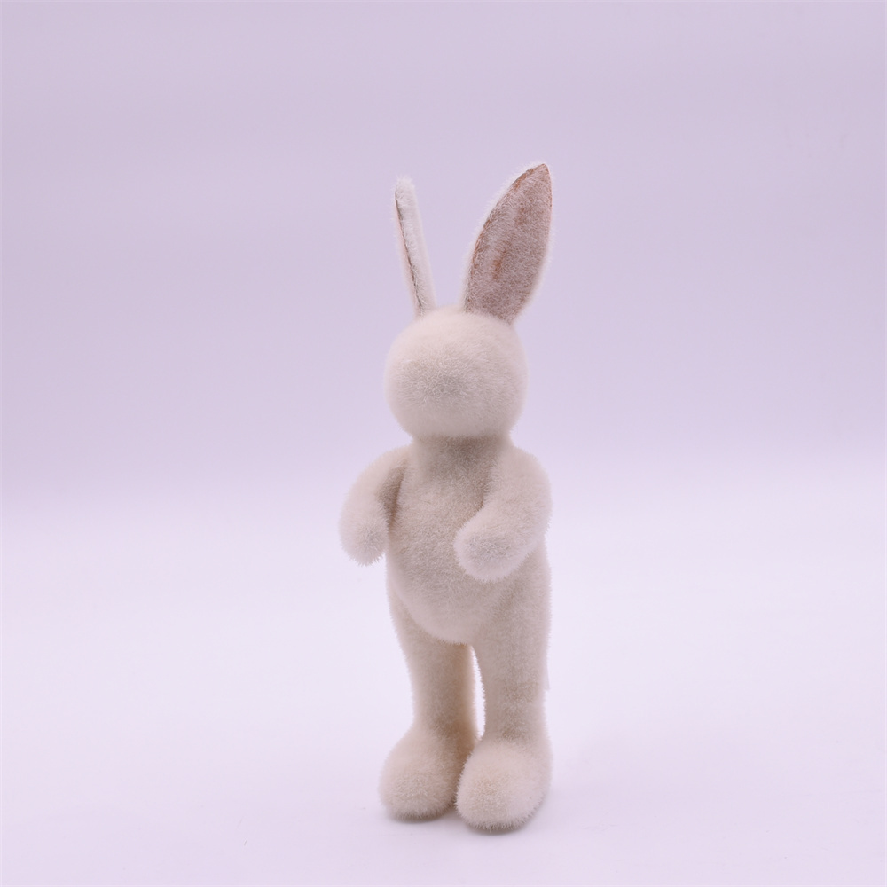 GY BSCI New Design Handmade Craft Home Ornaments Yoga Rabbit Easter Bunny Decor