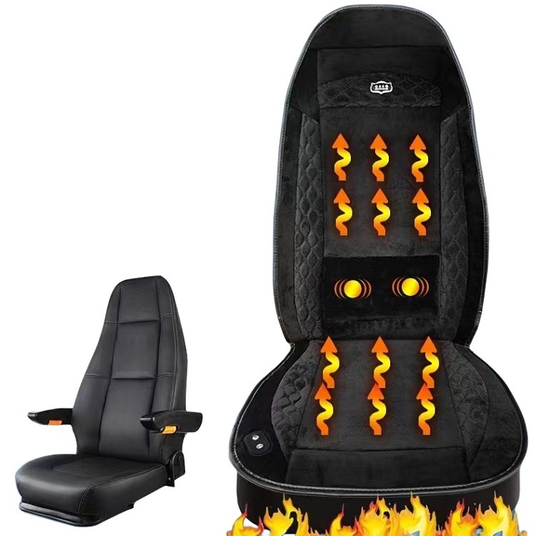 Heating Without Massage Car Seat Cushion Cover Heated 12V/24V Warmer Pad Hot Heat Heater Winter For Truck