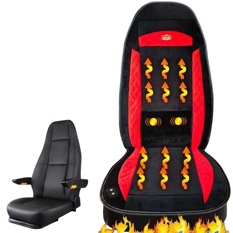 Heating Without Massage Car Seat Cushion Cover Heated 12V/24V Warmer Pad Hot Heat Heater Winter For Truck