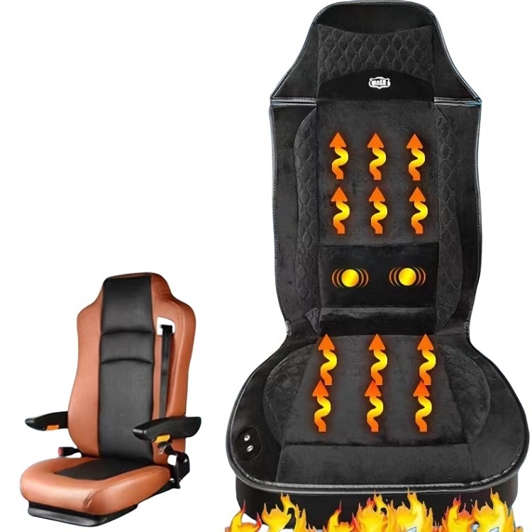 Heating Without Massage Car Seat Cushion Cover Heated 12V/24V Warmer Pad Hot Heat Heater Winter For Truck