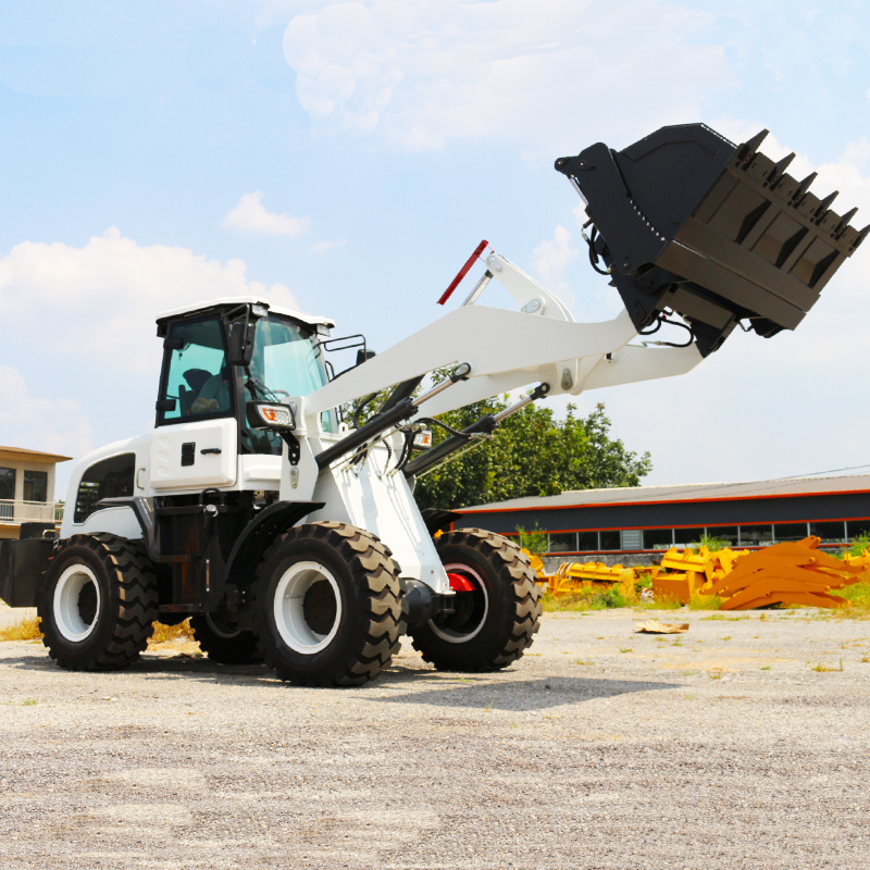 Manufacturer Mini Loaders Ce Small Farming Front Loader 4X4 0.8Ton 1Ton 2Ton Agricultural Mini Front Loader