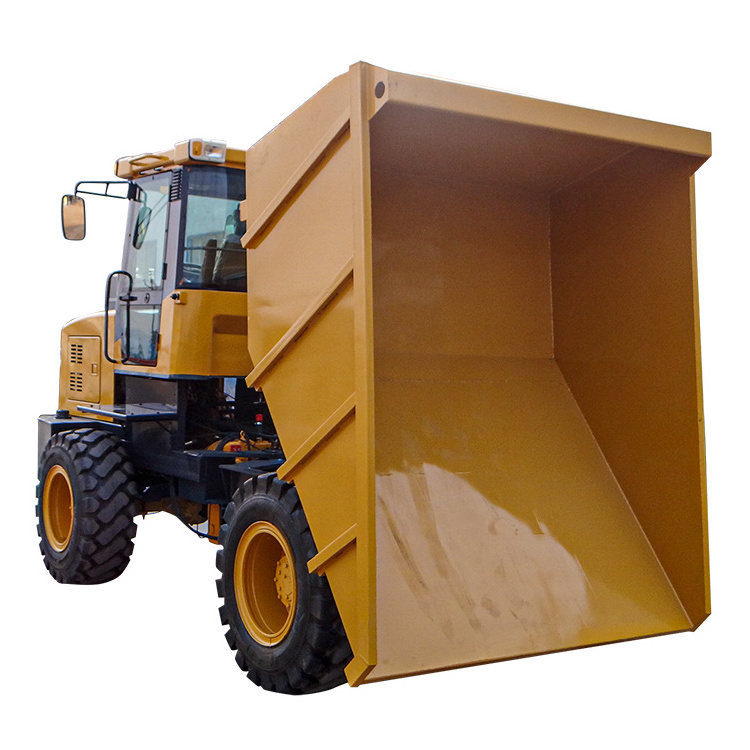 All Terrain Vehicle 4WD Mini Dumper 7 Ton Concrete Buggy Construction Machinery Utility Dump Trucks Hydraulic Dumper Tipper CE