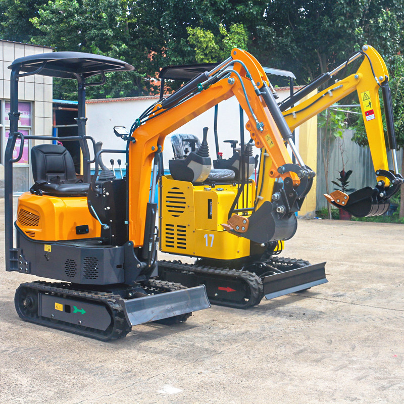 Hydraulic 1ton New Mini Crawler Excavator Chinese  Mini Crawler Excavator 1 Ton With Swing Boom