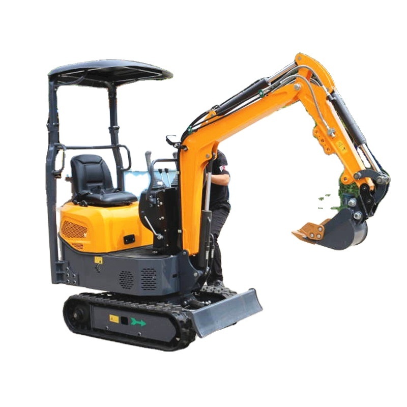 Hydraulic 1ton New Mini Crawler Excavator Chinese  Mini Crawler Excavator 1 Ton With Swing Boom