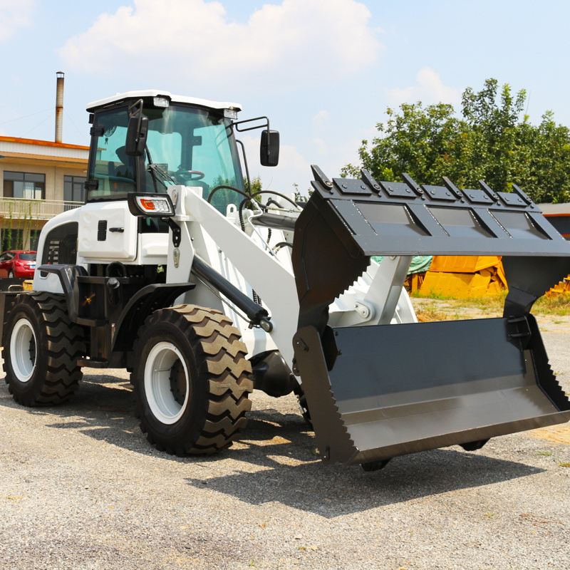 Manufacturer Mini Loaders Ce Small Farming Front Loader 4X4 0.8Ton 1Ton 2Ton Agricultural Mini Front Loader