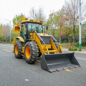 Top Brand Customizable machinery Mini Backhoe Excavator Wheel Loader 4x4 New Backhoe Loader For Sale