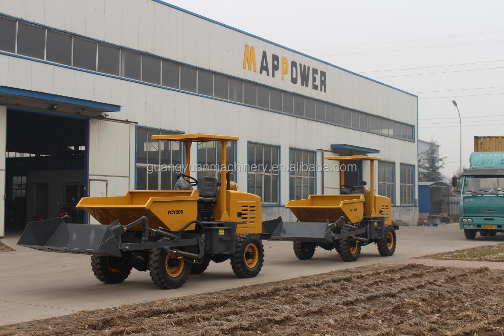 4wd 1.5ton Dumper Truck, 4wd Small Garbage Truck Compactor with Factory Price Automatic Provided 0.7CBM 1500kg 3320-2780*2150