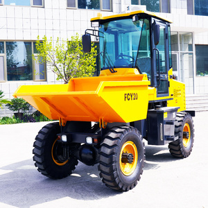 CE/EPA Dump Trucks 2tons 3ton 5ton 4x4 Mini Site Dumper Truck Mini Loaders Dumper Compact Tipper Truck Mining Dumper