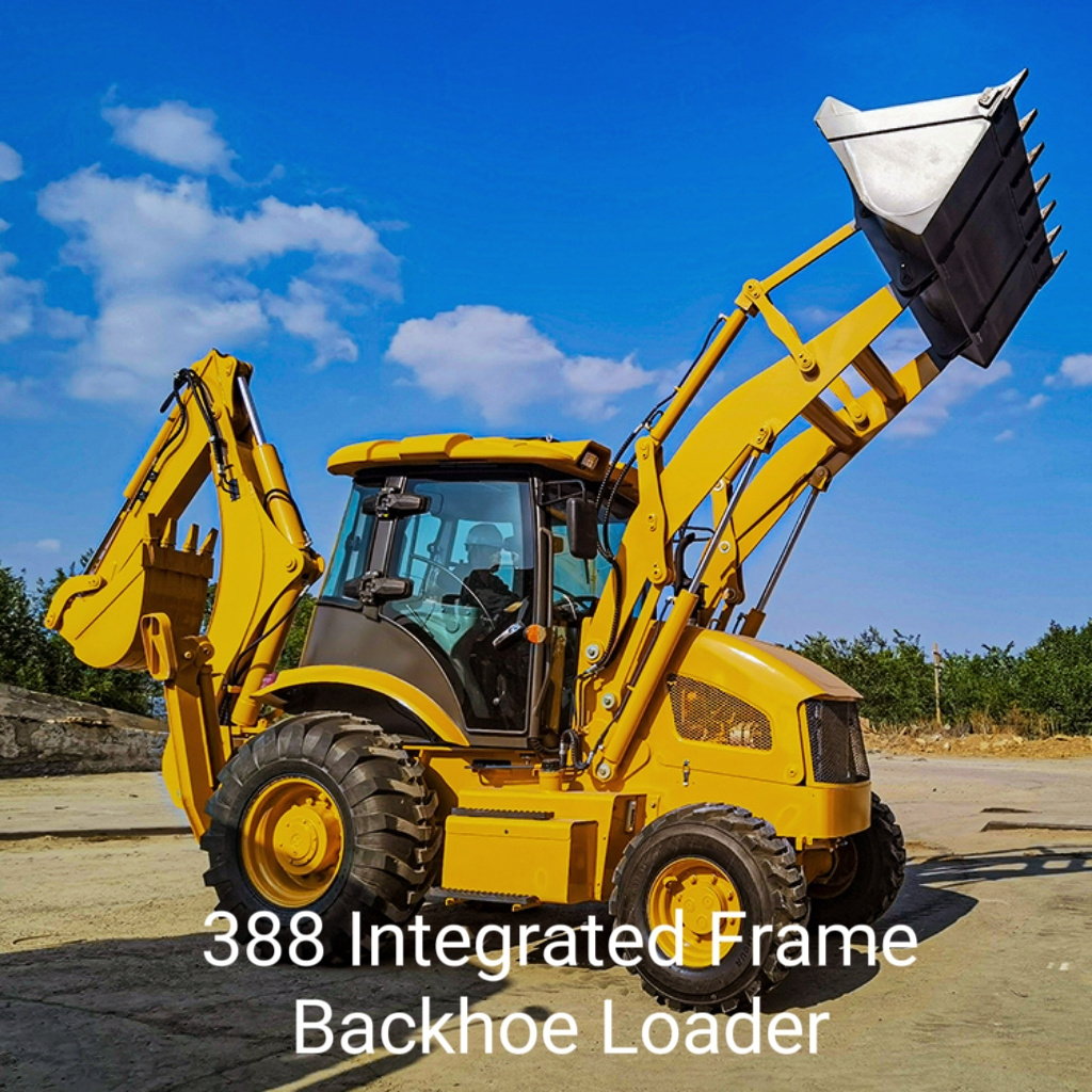 WZ30-25 Articulated Frame Wheel Loader with Backhoe Excav 388 Integrated Frame Backhoe Loader Mini Excavator Tractor 4wd Loaders