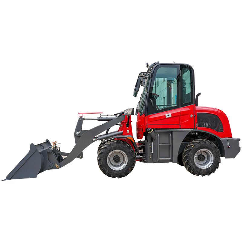 China brand mini log skidder zl08f 0.8 ton wheel shovel garden loader price bucket small chinese front end loader