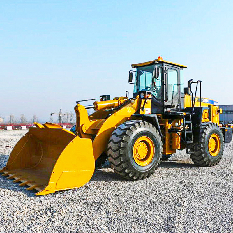 Chinese Heavy Duty Hydraulic Transmission Articulated Diesel 5ton/6ton Wheel Loaders Mini Loaders Tractor Mini  Front Loader