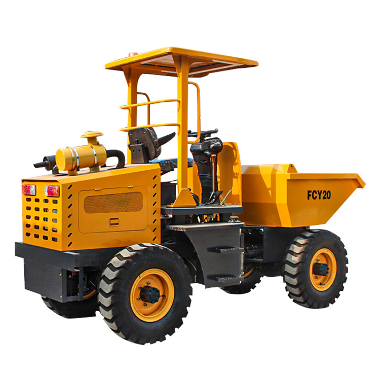 Chinese Dumper Diesel Mini Dumper Concrete Dump Truck for Sale All Terrain Vehicle Construction Machinery Wheel Dumper with CE