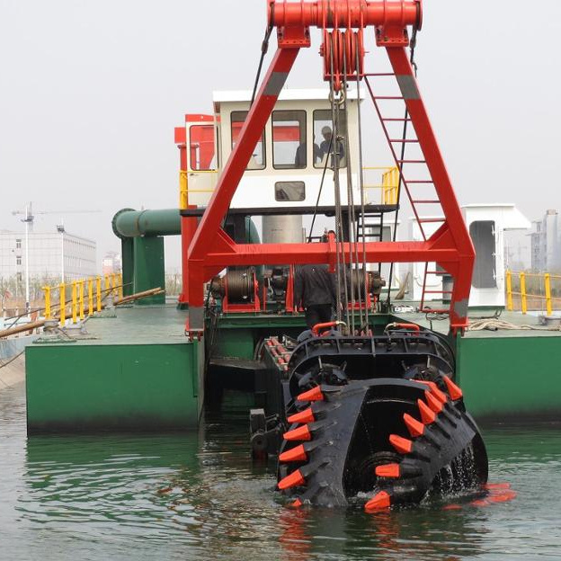 2022 Hot Newest Small 1200m3 Cutter Suction Dredger Manufacturer Sand Pump Suction Dredger Sand Dredging High Gold Recovery Rate